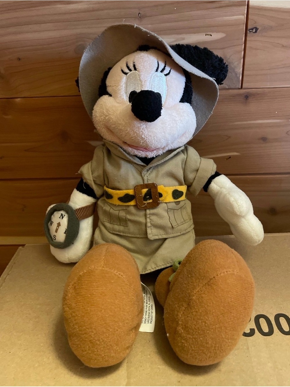 Disney World Minnie Mouse Safari Plush